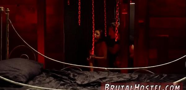  Red head bdsm cage and virtual sex for women Poor little Jade